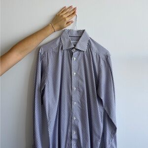 Eton Men's Twill Slim Dress Shirt 39 15.5